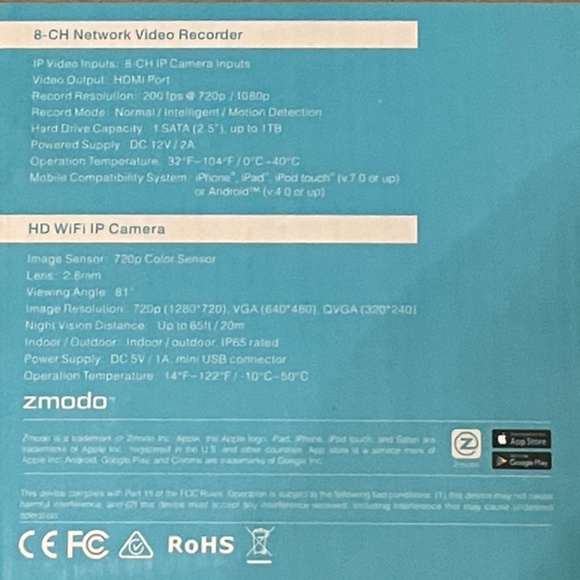 Zmodo 8-Channel NVR Security Camera System - Picture 10 of 10